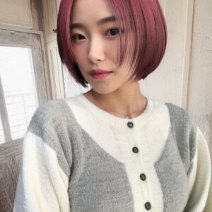 赤髪ボブがかわいい！韓国風で人気のヘアスタイルを紹介！