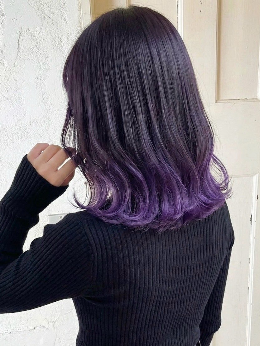 ミディアム×グラデーションカラー特集！大人女子に似合う人気カラーを紹介