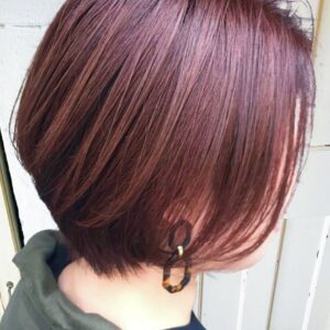 ピンクの白髪ぼかしハイライト実例14選!上品で可愛い髪色に染めよう