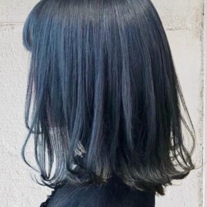 ブルーブラック黒強めのヘアカタログ10選!黒染めとの違い・色落ちまで徹底解説!
