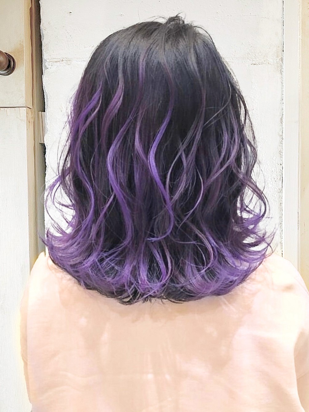 紫のハイライトヘアカタログ11選！さりげなく個性を出せるカラーに染めよう