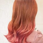 【明るめ＆暗め】オレンジピンクのグラデーションカラーカタログ11選