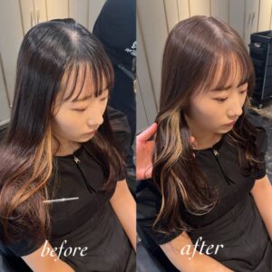 【髪型別】金のインナーカラー12選！金額相場やブリーチや、色落ちまで解説