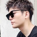 【メンズ】短髪×メッシュのヘアカタログ15選！色・パーマ有無別に紹介