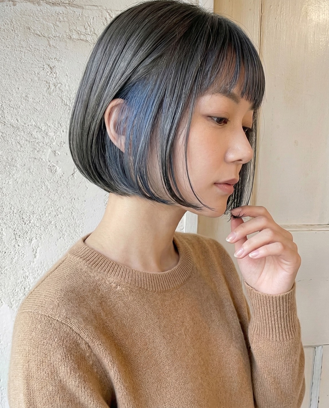 黒髪ボブのインナーカラー15選！人気色・髪型・年代別をまとめてチェック