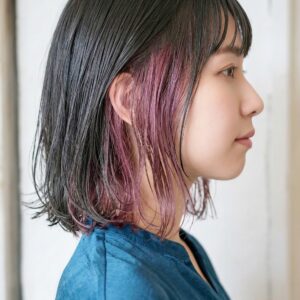 【髪の長さ別】ピンクアッシュ×インナーカラーのヘアカタログ7選！色落ち後も紹介