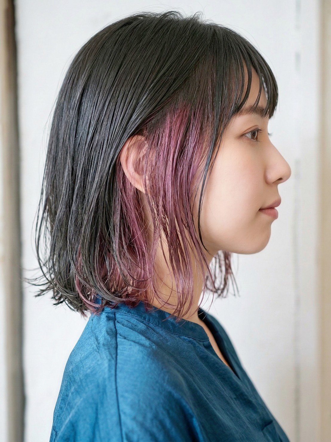 【髪の長さ別】ピンクアッシュ×インナーカラーのヘアカタログ7選！色落ち後も紹介