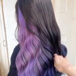 パープル×インナーカラーの実例集14選!似合う人や色落ちを美容師が解説