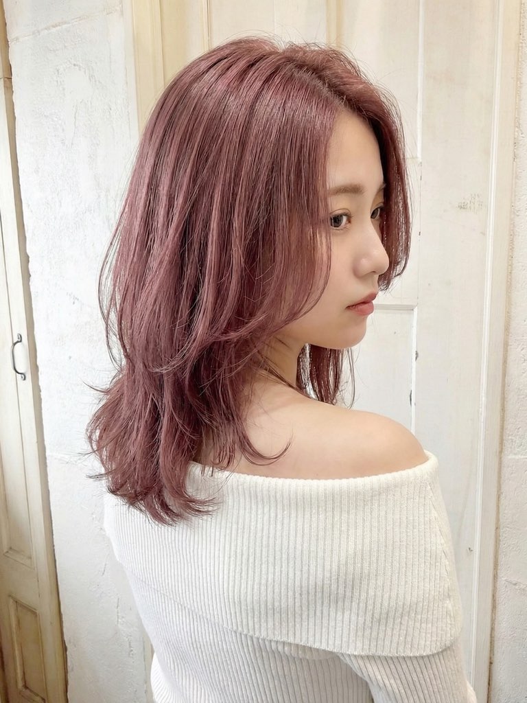 どんな髪色？ピンクグレージュの色見本14選！似合う人や色落ちまで紹介