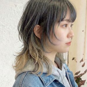 ウルフのインナーカラー10選！入れる場所や顔型別の似合わせポイントも紹介