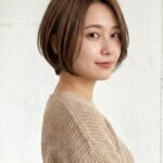 【髪の長さ別】暗めミルクティーベージュのヘアカタログ6選！気になる色落ちも解説