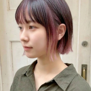 【デザイン別】ピンクベージュ×ボブのヘアカタログ6選！色味・色落ちも解説