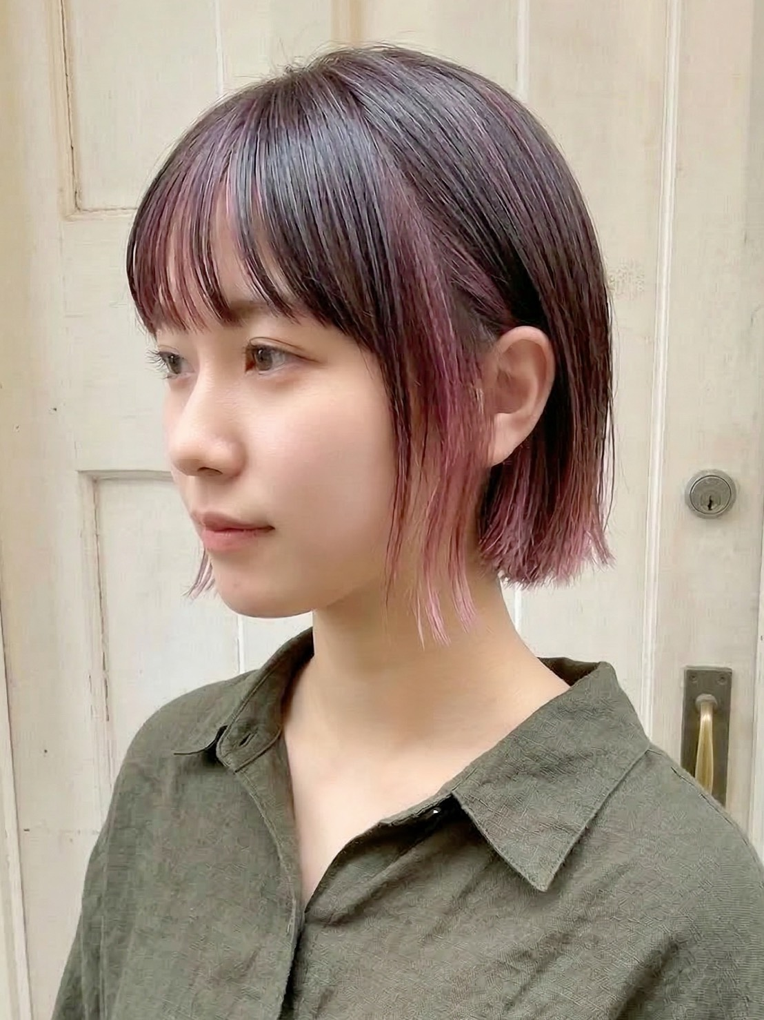 【デザイン別】ピンクベージュ×ボブのヘアカタログ6選！色味・色落ちも解説