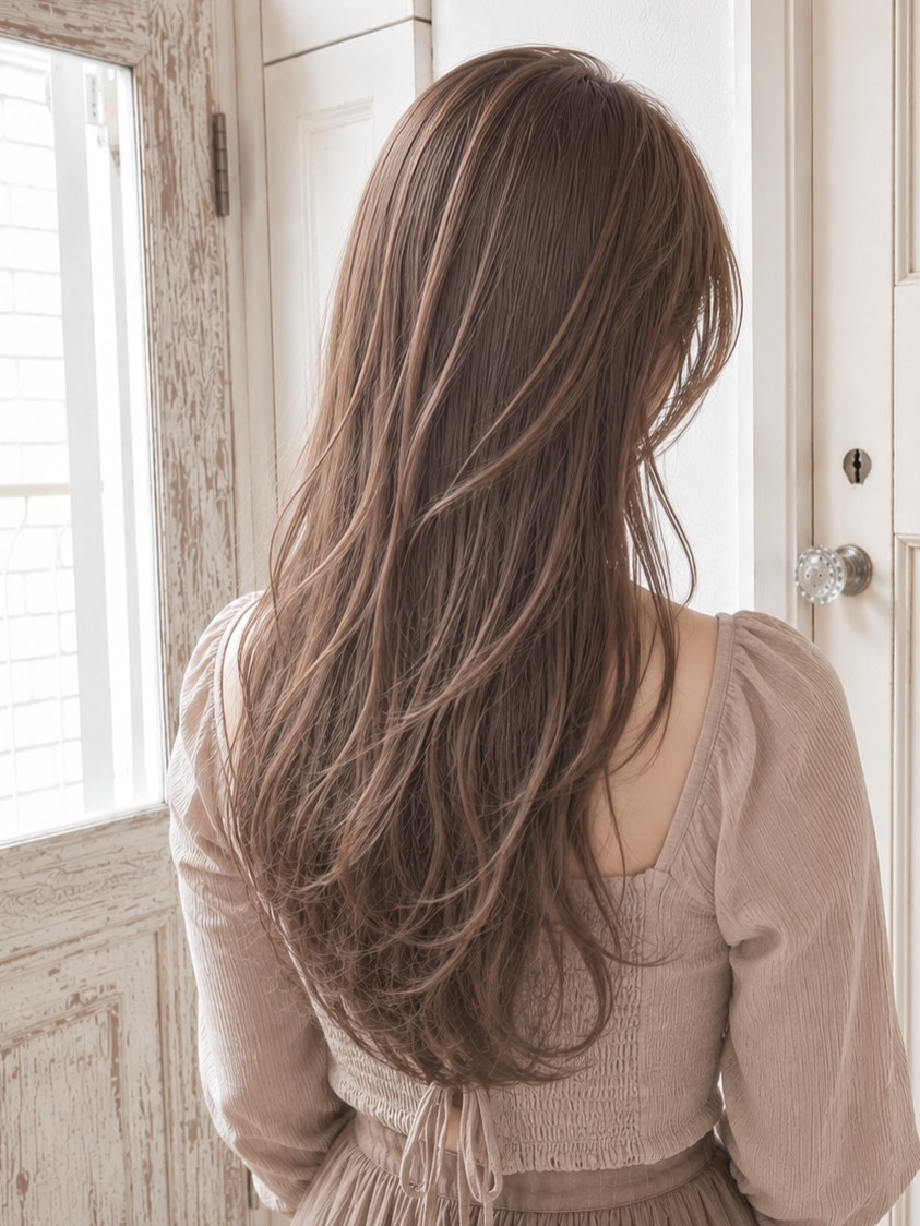 【長さ別】暗めブラウンベージュのヘアカタログ9選！どんな髪色なの？