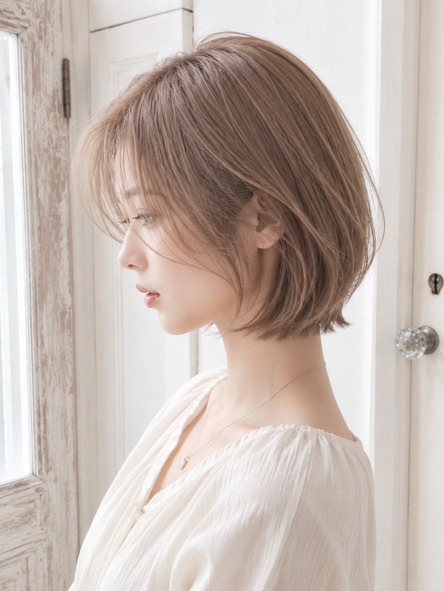 【髪の長さ別】明るめのブラウンベージュのヘアカタログ6選！どんな髪色なの？